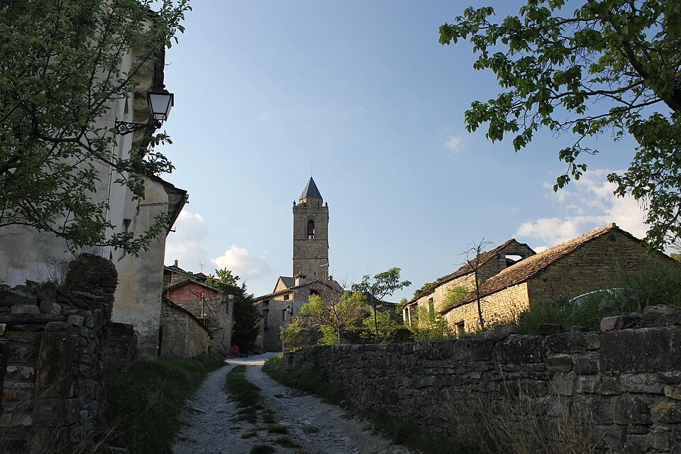 Iglesia de la Asunción de Coscojuela de Sobrarbe · Coscojuela de Sobrarbe